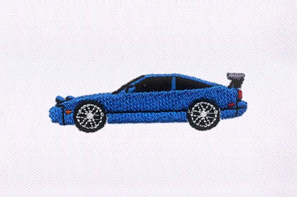 Blue Car Cap Design Review for Seasonal Embroidery