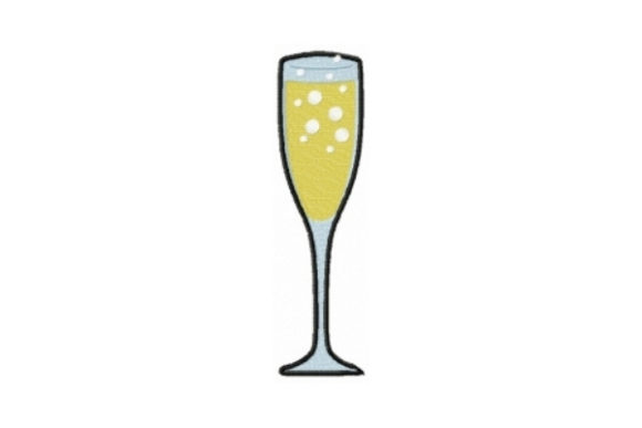 Champagne Flute Embroidery Design Review