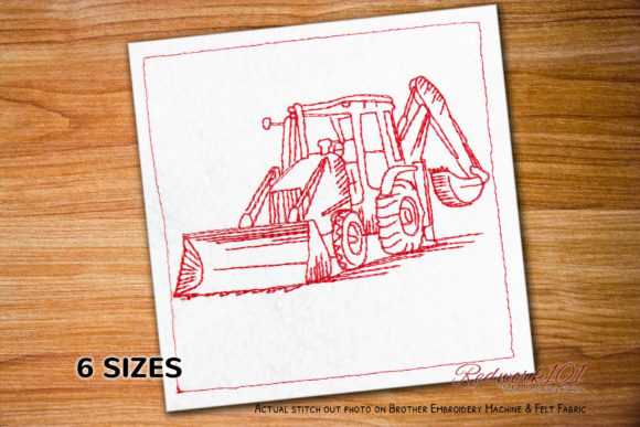 Jcb Backhoe Loader Embroidery Design Review