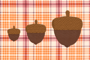 Mini Acorn with Textured Cap