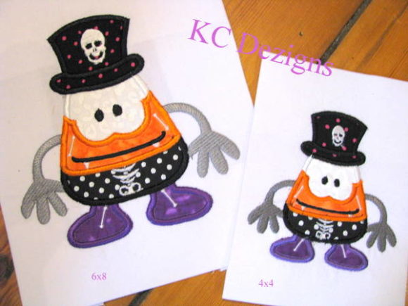 Wacky Halloween Corn 04 Review for Embroidery Projects